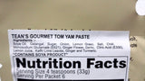 Tean's Gourmet Malaysian Style Tumisan Tom Yam Paste, 7 Oz x 2 Pouches