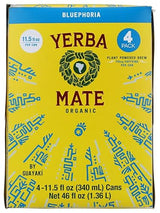 Yerba Madre Organic Bluephoria Yerba Mate 4pk, 11.5 FZ
