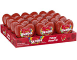 Skittles Original Filled Valentine's Day Hearts, Bite Size Candies, 1.07 oz, 12 Count