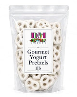 Yogurt Covered Pretzels - 1 lb Resealable Bag | Sweet & Crunchy Snack | Gourmet Yogurt?Dipped Pretzel Treats | Perfect for Gifting, Parties