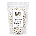 Yogurt Covered Pretzels - 1 lb Resealable Bag | Sweet & Crunchy Snack | Gourmet Yogurt?Dipped Pretzel Treats | Perfect for Gifting, Parties