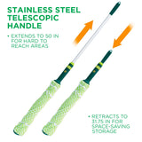 Pine-Sol Microfiber Mop Self Wringing - Easy Squeeze Twist Design for Wet Mopping | Household Cleaning Tool for Tile, Linoleum, Laminate Floors |