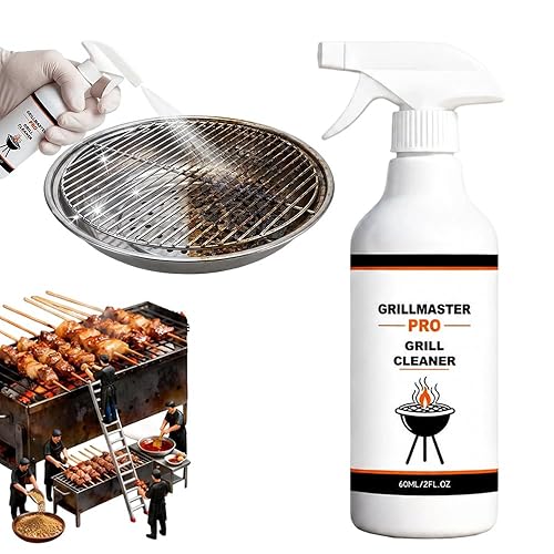 SundownAura Fast-Acting Heavy-Duty Grill Degreaser Spray, 2026 New bbq grill cleaner and degreaser smoky stains degreaser For Outdoor BBQ Cleaner