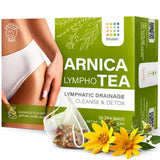 Bruizex Arnica Tea for Bruising and Swelling, Post Surgery Recovery after Liposuction, Tummy Tuck, 360 Lipo, BBL I Blend For Lymphatic Drainage