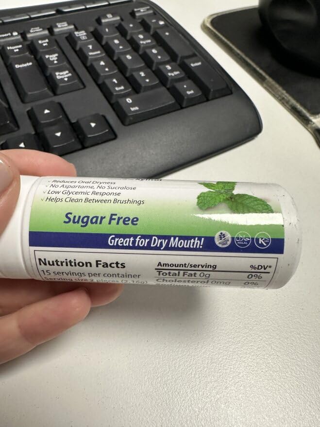 Miradent Xylitol Chew Gum Sprmnt 30 Ct