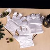HLIN 1500 Pcs Plastic Gloves Disposable - Food Prep Gloves Disposable Transparent for Food Service, Cleaning, One Size Fits Most