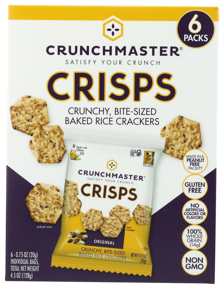 Crunchmaster Multi-Seed Crisps Multi Pack, 4.5 Oz