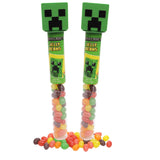 Minecraft Easter Jelly Beans, Creeper Candy Tubes, Basket Stuffer Treats, 1.5 Ounces (Pack of 2)
