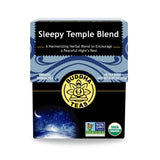 Buddha Teas - Sleepy Temple Blend - Organic Herbal Tea - For Health & Wellbeing - Blend of Herbs & Flowers - Clean Ingredients - Caffeine Free - OU