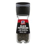 McCormick Black Peppercorn Grinder, 1 oz