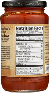 LA FAMIGLIA DELGROSSO Sauce Pizza Old Style, 13.5 fl oz (Pack of 6)