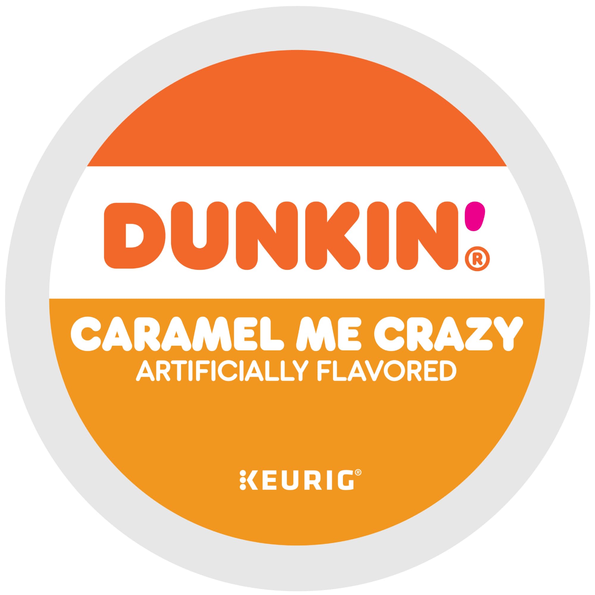 Dunkin' Bakery Series Caramel Coffee Cake Flavored Coffee, 22 Keurig K-Cup Pods