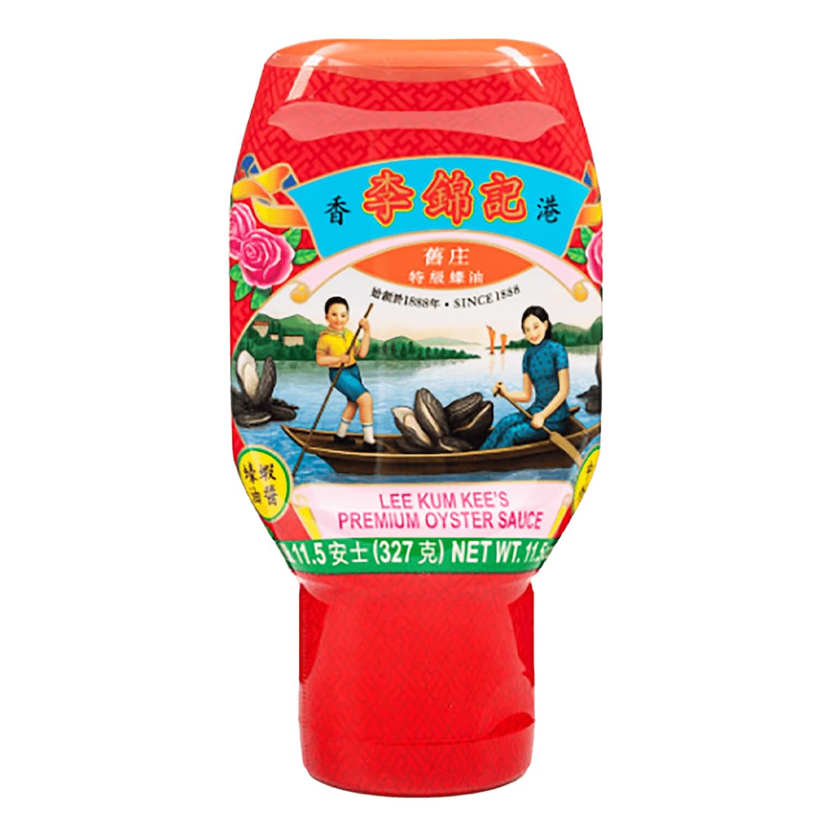 Lee Kum Kee Premium Oyster Sauce Squeeze Bottle (11.5 oz - 1 Pack) Rich & Savory, All-Purpose Seasoning | Perfect for Stir-Frying, Drizzling