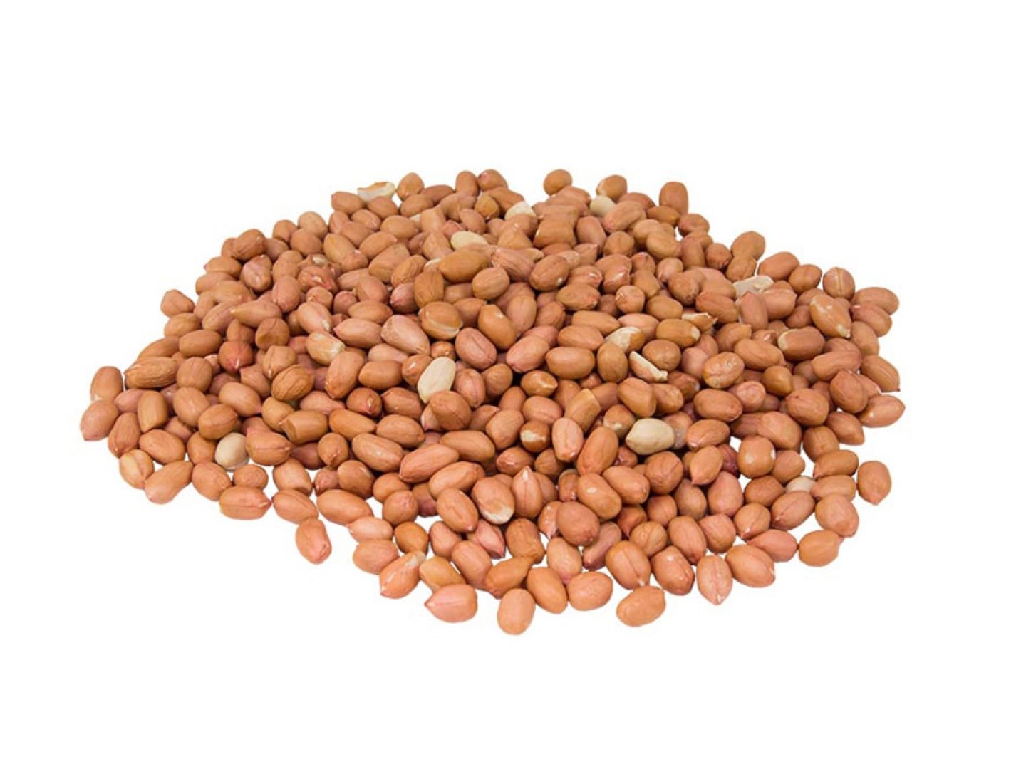 Aiva Raw Spanish Peanuts (5 LB) Bulk - Whole Unsalted Peanuts for Snacking, Cooking, and Baking | Product of USA | Spanish Premium Grade