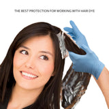 Disposable Gloves, 5 mil Thick, Tear Resistant, Latex Free, Nitrile, Powder Free, Large, 100 Count