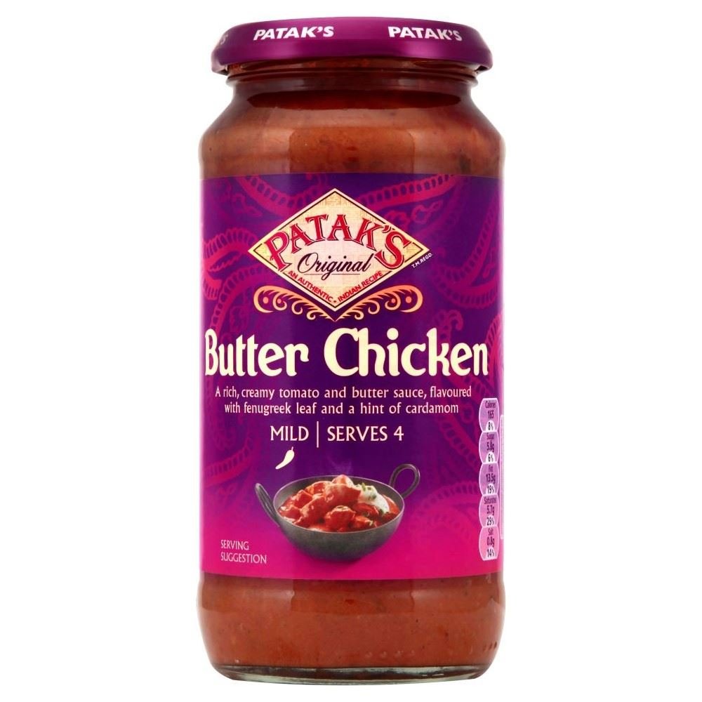 Patak's Butter Chicken Sauce Original (450g) - Pack of 2