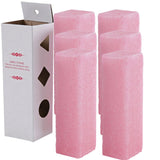 Quality Chemical Deodorizing Para Wall Blocks, Pink, Cherry - six wall-mountable para block air deodorizer 24 oz (Pack of 6)