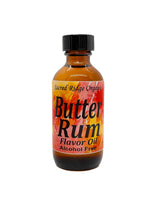 Butter Rum Flavor Extract Organic 2 oz - Water Soluble, Sugar Free Flavor Drops for Coffee, Baking, Candy, Ice Cream, Drinks, Natural Food Grade