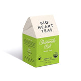 Big Heart Tea Co. Tea Bags - Chamomile Mint - Certified Organic, Calming Herbal Decaf Tea in Zero Plastic Sachets with Small Batch Ground Herbs
