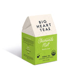Big Heart Tea Co. Tea Bags - Chamomile Mint - Certified Organic, Calming Herbal Decaf Tea in Zero Plastic Sachets with Small Batch Ground Herbs