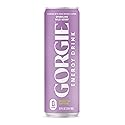GORGIE Sugar Free Natural Energy Drinks, Wild Berry 12 Fz - Healthy Energy Drinks - Natural Coffee Replacement with Green Tea Caffeine and Biotin