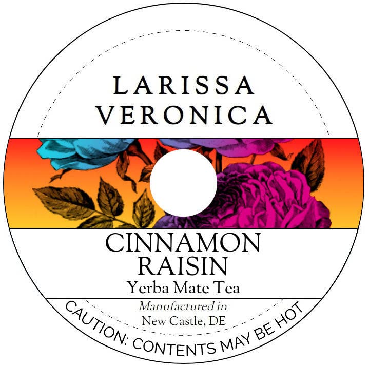 Cinnamon Raisin Yerba Mate Tea (Single Serve K-Cup Pods) (12 pods, ZIN: 577910) - 3 Pack