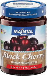 Maintal Black Cherry Premium Preserve Extra, 12 Ounce