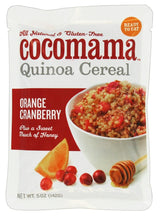 CocoMama Quinoa Cereal Orange Cranberry - 5 oz