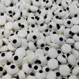 1 Bottle Candy Eyes Eyeballs - Cake Cupcake Toppers - Edible Baking Decorations for Cupcakes, Cakes, Cookies - Halloween, Christmas, Easter