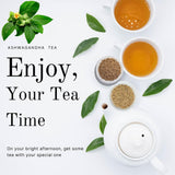 Ashwagandha Root Loose Leaf Tea 100 g | Withania Somnifera for Herbal Tea | Naturally Dried Ashwagandha Herb(Indian ginseng) | Ideal Particle Size
