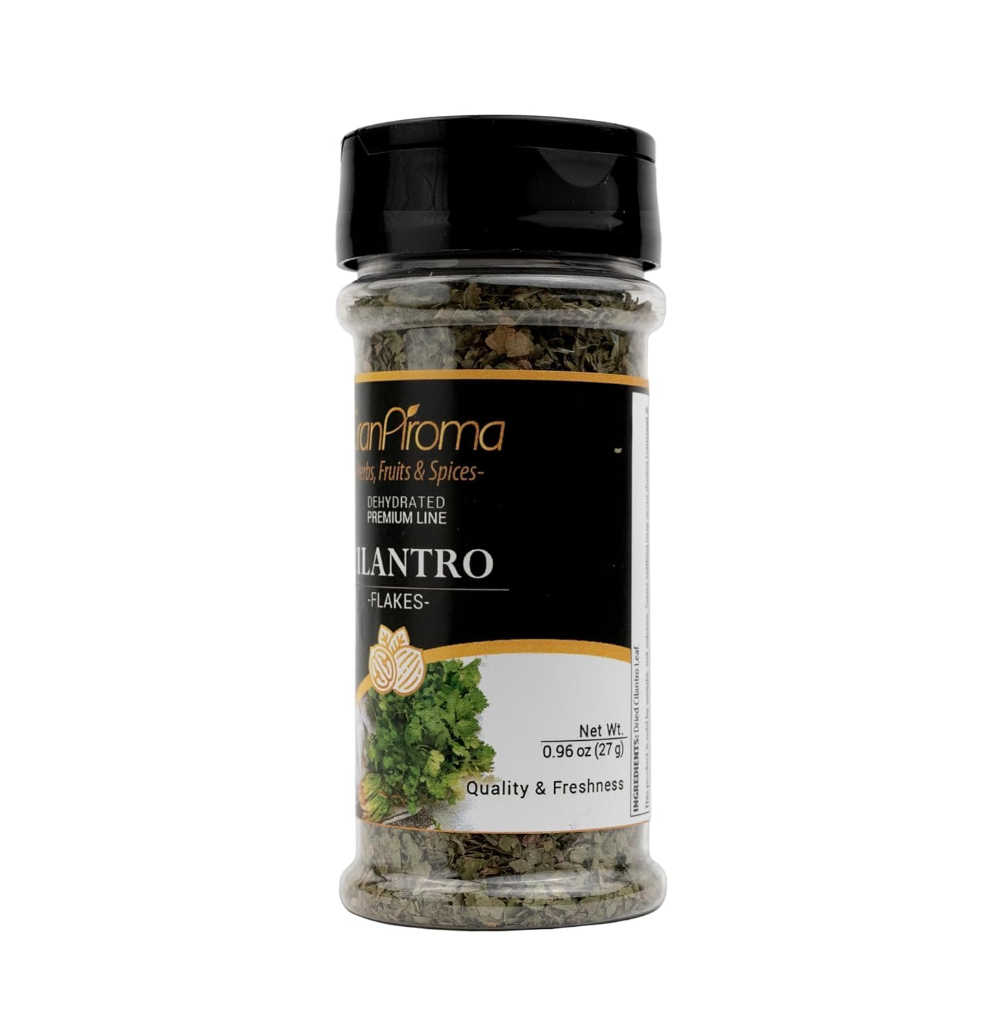 GranAroma Cilantro Flakes, Aromatic Spice, Salsas & Tacos (0.96 Ounce)