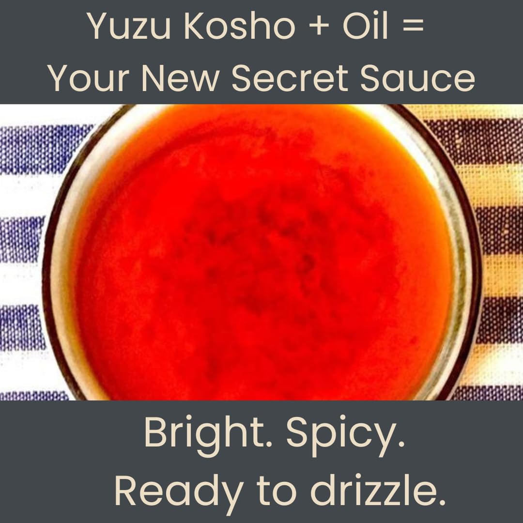 Yakami Orchards Yuzu Kosho, Red Chili Pepper and Citrus Paste, 2 oz, 2-Pack