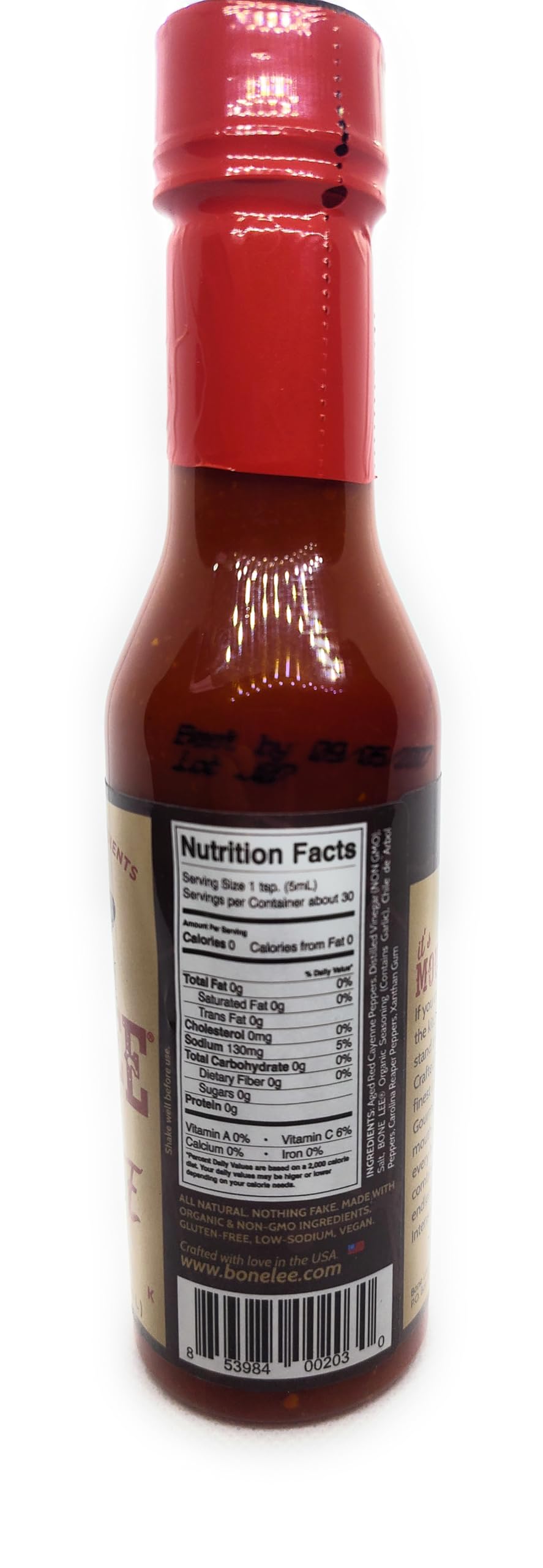 Bone Lee Gourmet Hot Sauce (Intense)