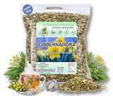 Gobernadora Tea (Chaparral Leaf) 4 oz with Stainless Steel Tea Infuser - 100% Natural Larrea tridentata - Traditional Desert Herb for Wellness