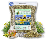 Gobernadora Tea (Chaparral Leaf) 4 oz with Stainless Steel Tea Infuser - 100% Natural Larrea tridentata - Traditional Desert Herb for Wellness