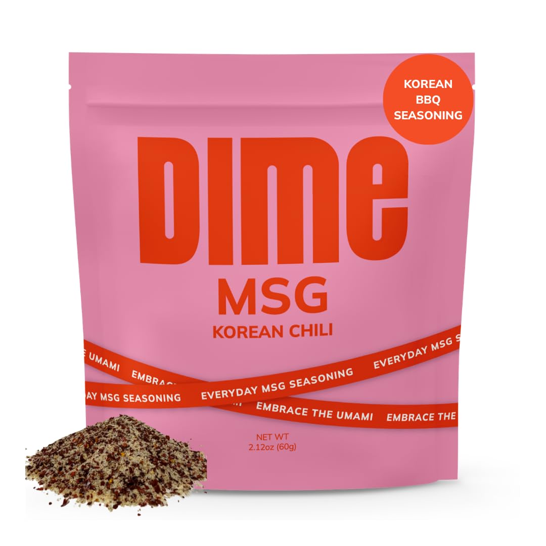DIME MSG Gochugaru Korean Chili Seasoning, All Purpose Umami Spice for Cooking & Grilling - Korean BBQ Flavor - Chicken, Steak, Rice, Vegetables