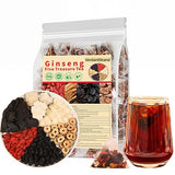 Kidney Tea Formula Ginseng Six Treasure Tea,Natural Chinese Herbal Kidney Cleanse Detox Teabag for Men and Women,(1 Pack/25 Bags)