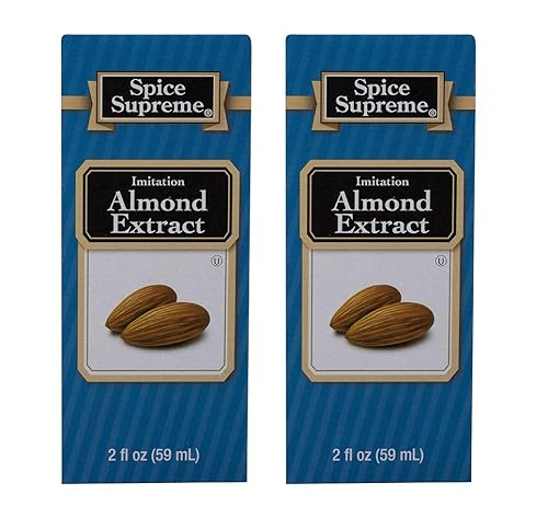 Spice Supreme Imitation Almond Extract 2oz (Pack of 2)