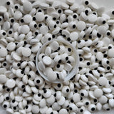 1 Bottle Candy Eyes Eyeballs - Cake Cupcake Toppers - Edible Baking Decorations for Cupcakes, Cakes, Cookies - Halloween, Christmas, Easter