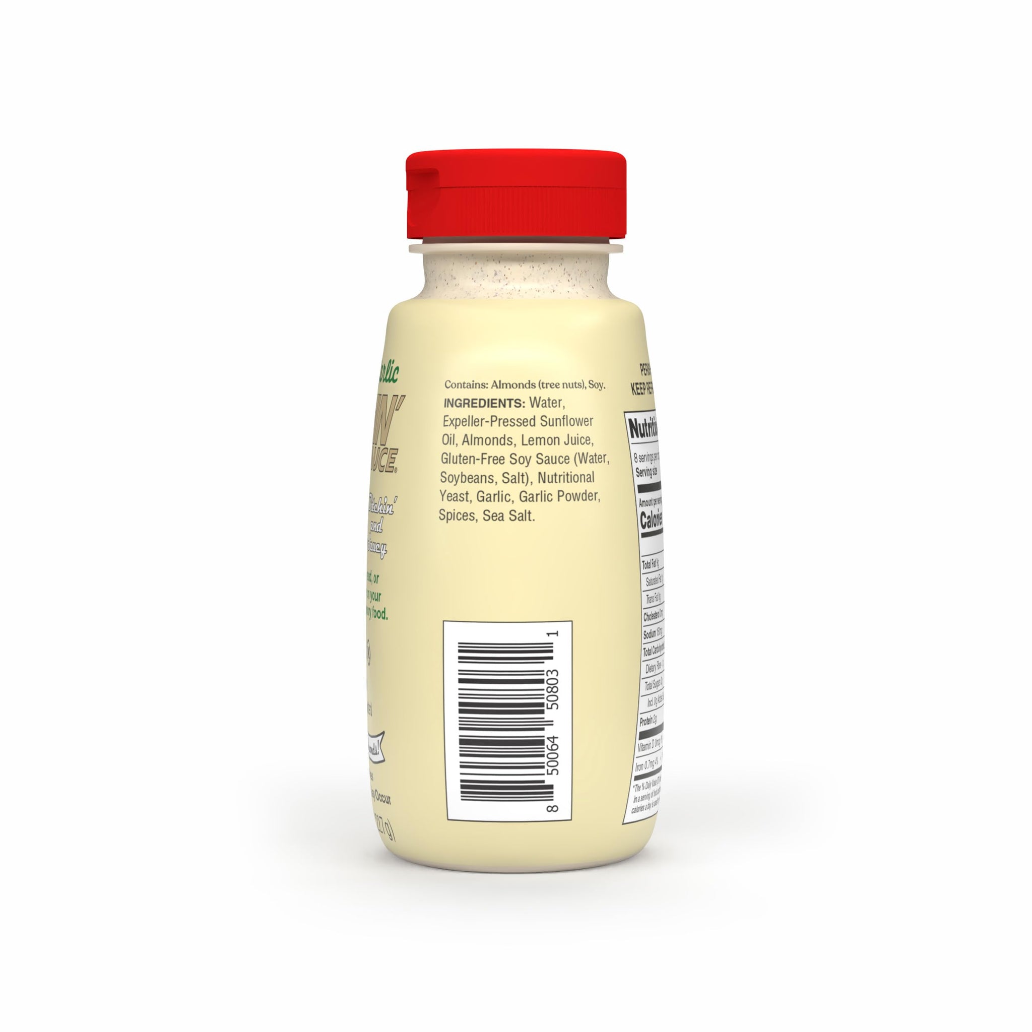 Bitchin' Sauce Creamy Garlic Squeeze Bottle, 8oz - The Almond Dip