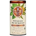 The Republic of Tea - SuperAdapt Stress Suppress Herbal Tea, 36 Tea Bags, Organic, Caffeine Free, Tulsi and Rhodiola Herbal Tea
