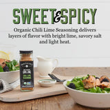 Watkins 1868 Organic Grilling Chili Lime Seasoning, 3.7 oz (Pack of 1)