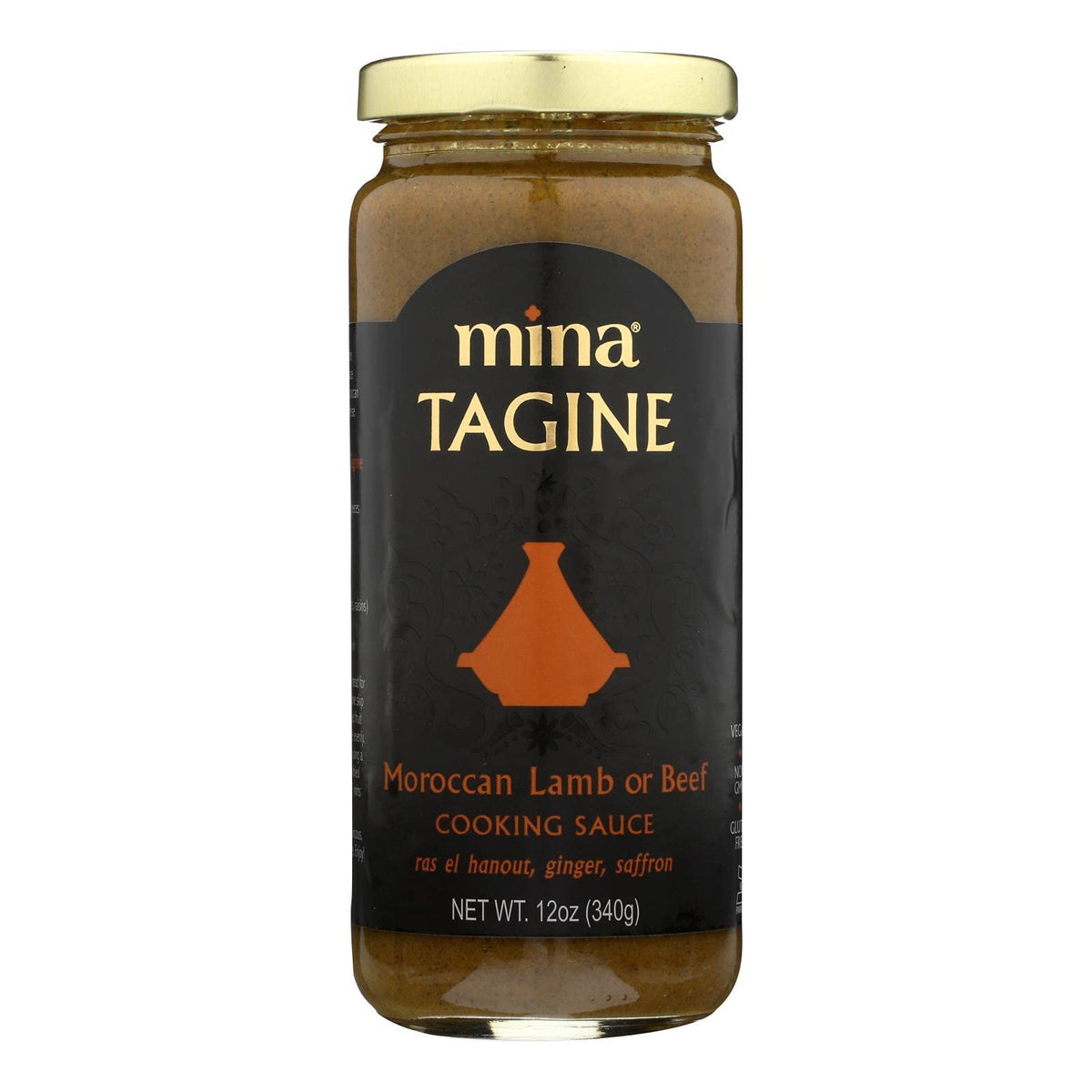 Mina's Moroccan Lamb Or Beef Tagine Sauce - Case of 6 - 12 OZ