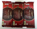 Choceur Dark Chocolate Smooth Dark Chocolate 49% Cocoa 5.29oz 150g (Pack of Three)