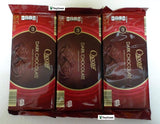 Choceur Dark Chocolate Smooth Dark Chocolate 49% Cocoa 5.29oz 150g (Pack of Three)