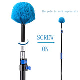 APMOLAR Screw on Cobweb Duster Brush Head (Pole Not Included)