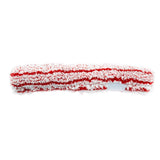 Pulex MicroTiger 10 Inch Sleeve - Red and White Striped, Abrasive for Tough Scrubbing