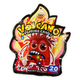 Volcano Popping Candy Lychee (1.06oz). Lychee flavor popping rock candy. (TCS-13 L-2) - Pack of 1