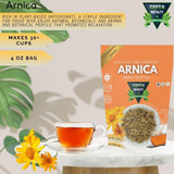 Arnica Herb Tea Bags, 2 Pack, 30+ Cups Each, 100% Natural