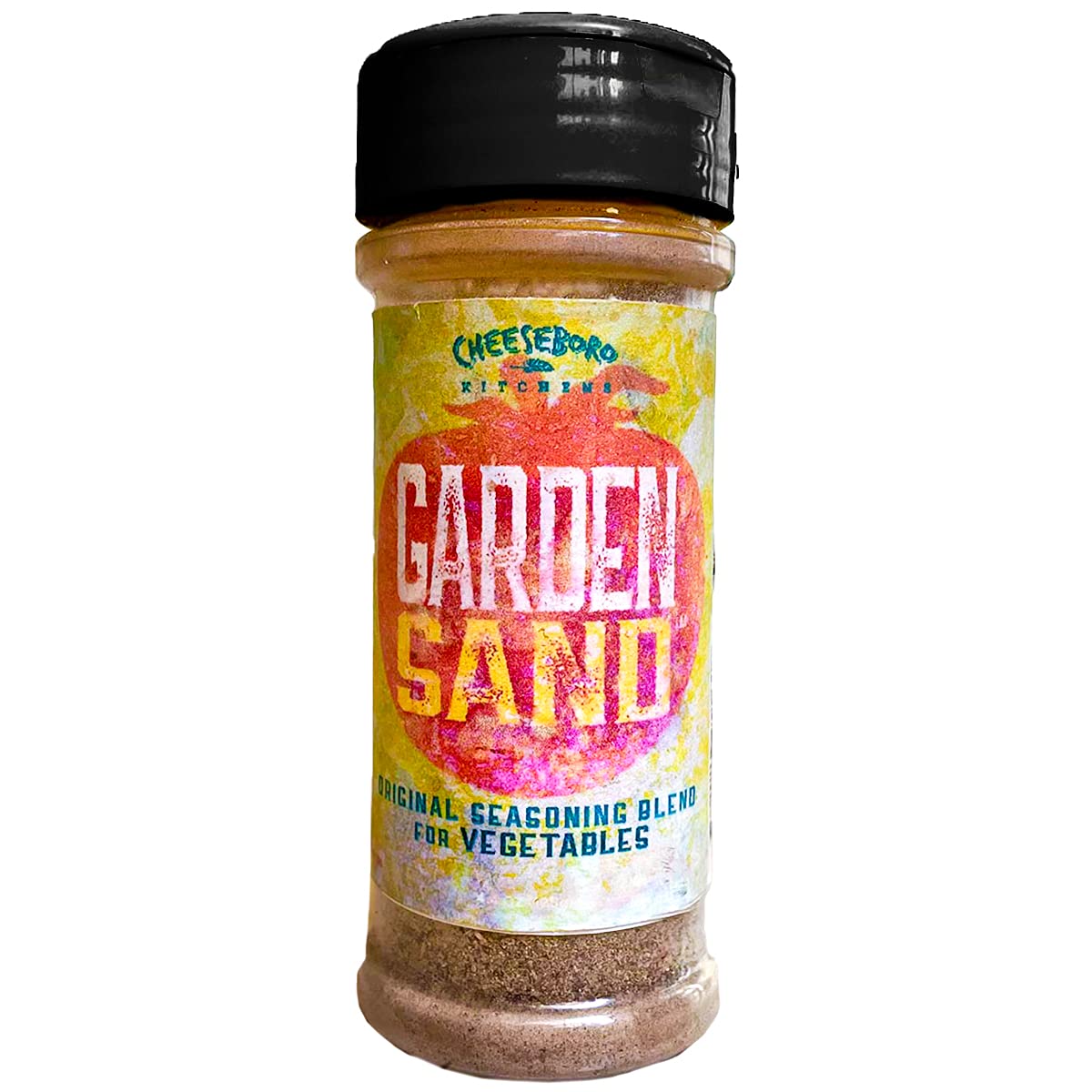 CHEESEBORO KITCHENS Garden Sand™ • Original Seasoning Blend for Veggies, Salads | Use Before, During, or Cooking | Low Sodium, Calorie Free, Fat Free